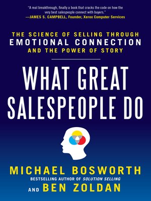 cover image of What Great Salespeople Do